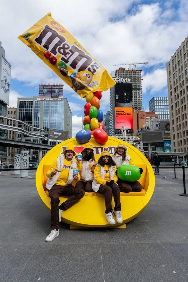M&M's Brand Activation.